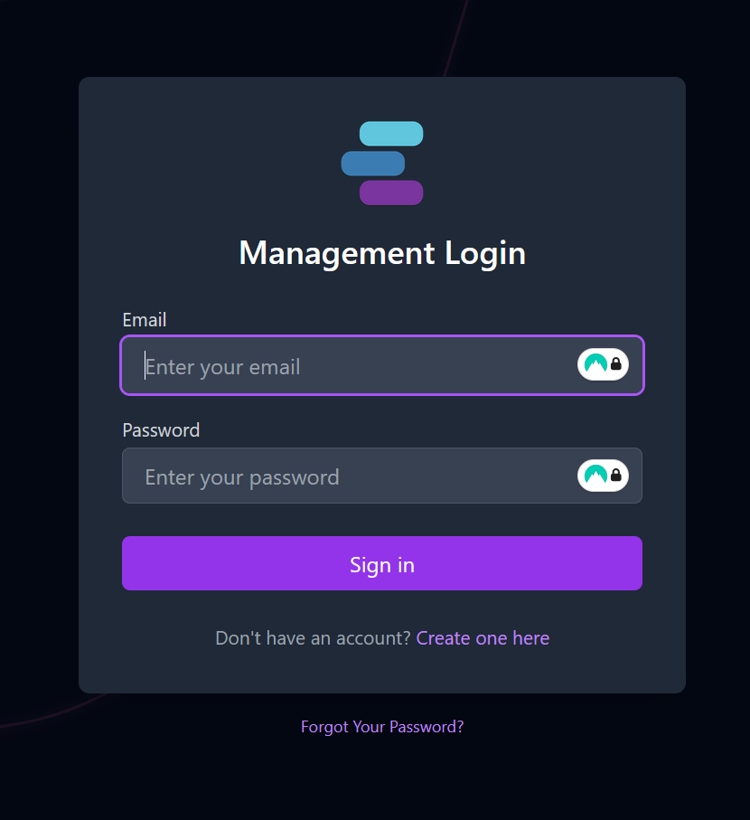 Manager Login