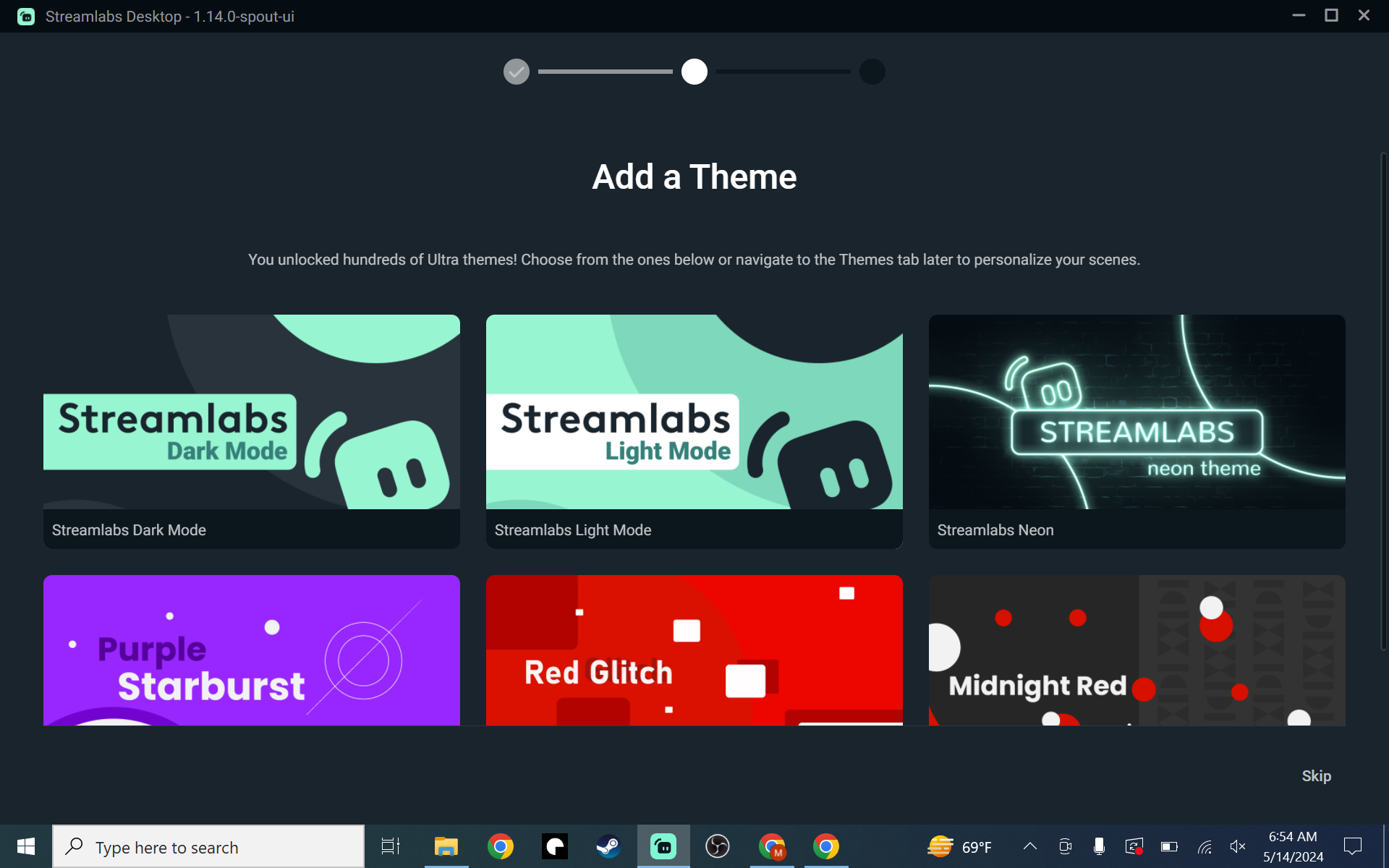 SLOBS Themes