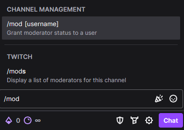 Stream Modding